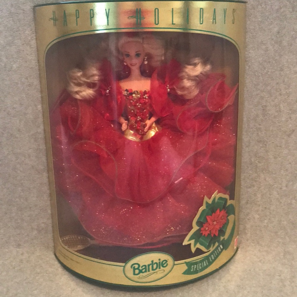 1993 Happy Holidays Barbie Doll